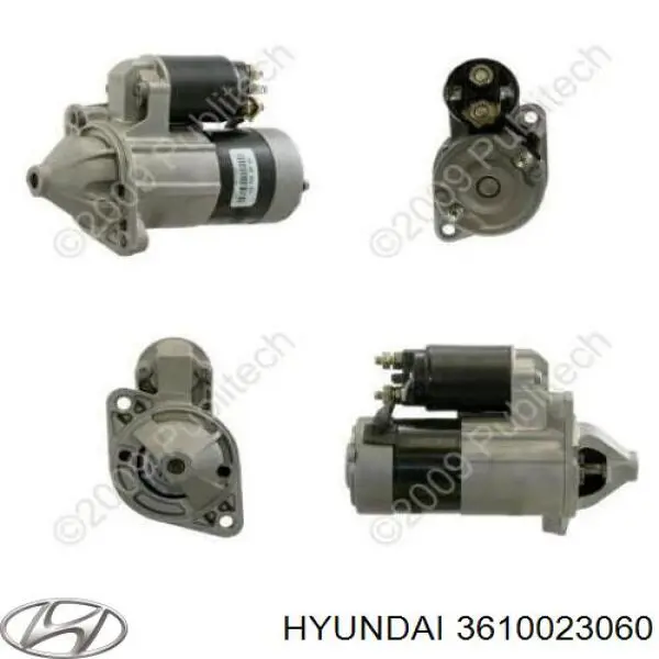 Купить 3610023060 Hyundai/Kia Стартер