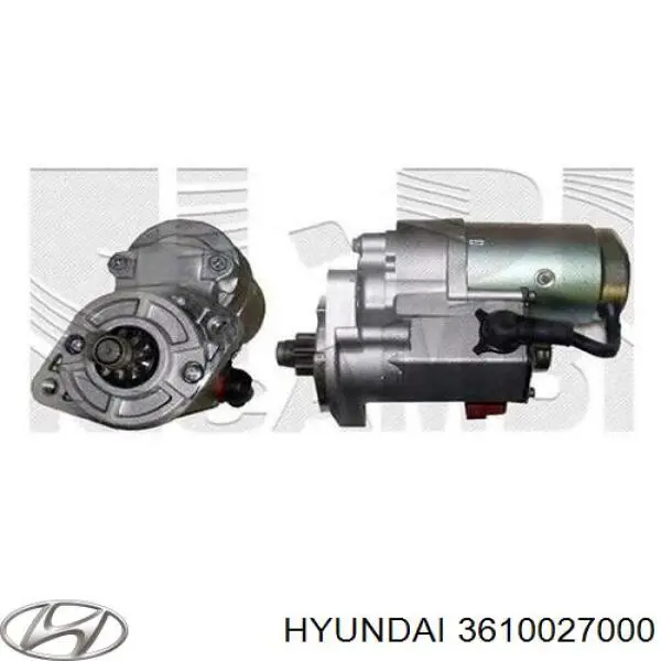 3610027000 Hyundai/Kia motor de arranco