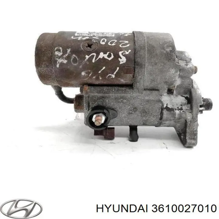 Стартер 3610027010 Hyundai/Kia