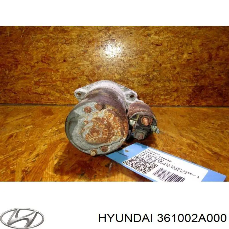 Купить 361002A000 Hyundai/Kia Стартер