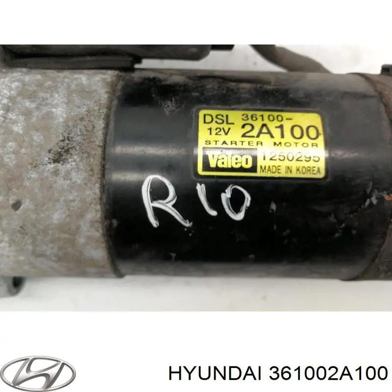 Купить 361002A100 Hyundai/Kia Стартер