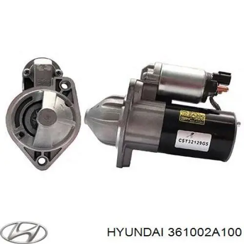 Стартер 361002A100 Hyundai/Kia