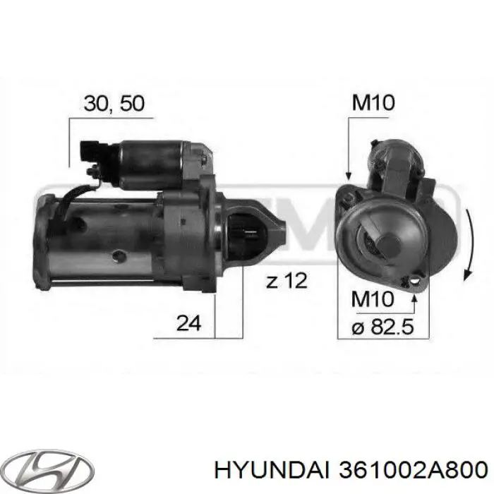 Стартер As-pl S1096S цена, от 97.73 USD