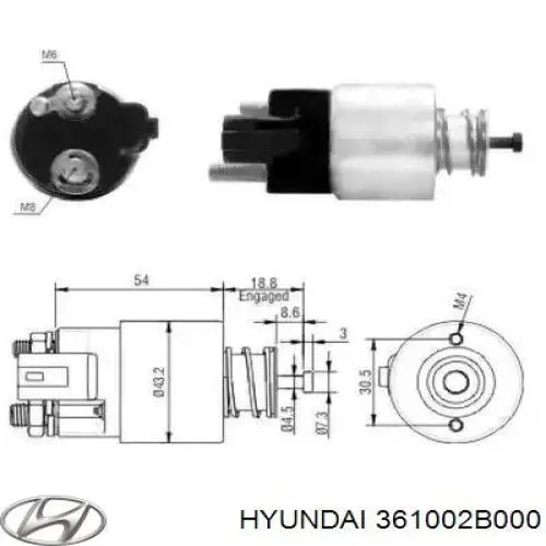 Стартер Hyundai/Kia 361002B000 цена, от 81.45 USD