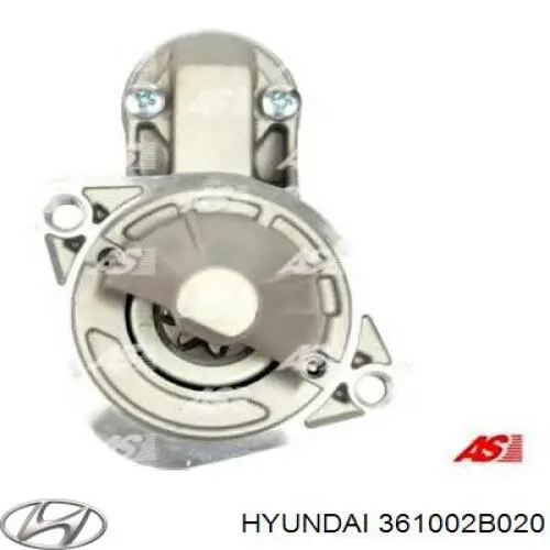 361002B020 Hyundai/Kia motor de arranco