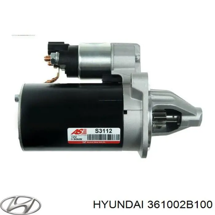 361002B100 Hyundai/Kia Стартер автомобиля