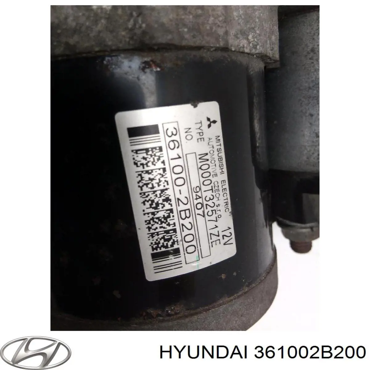 Motor de arranque 361002B200 Hyundai/Kia