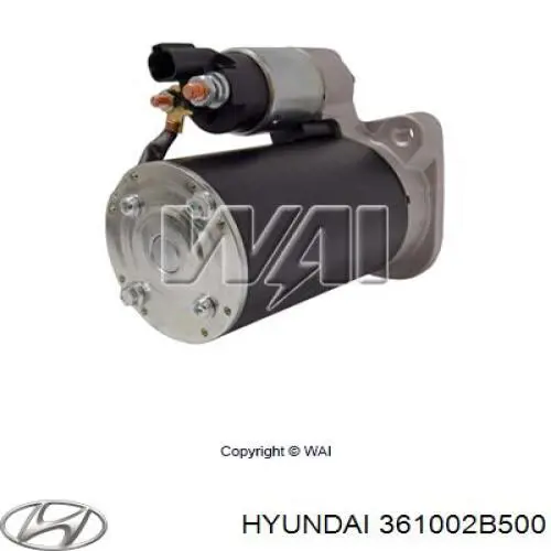 Купить 361002B500 Hyundai/Kia Стартер