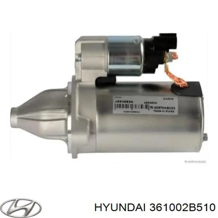 361002B510 Hyundai/Kia motor de arranco
