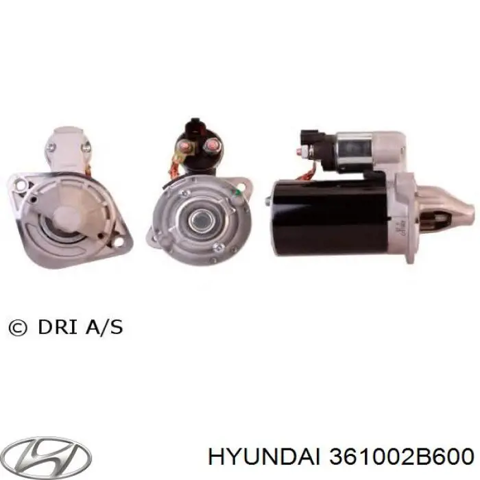 361002B600 Hyundai/Kia стартер