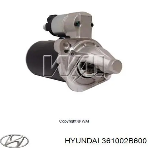 Купить 361002B600 Hyundai/Kia Стартер