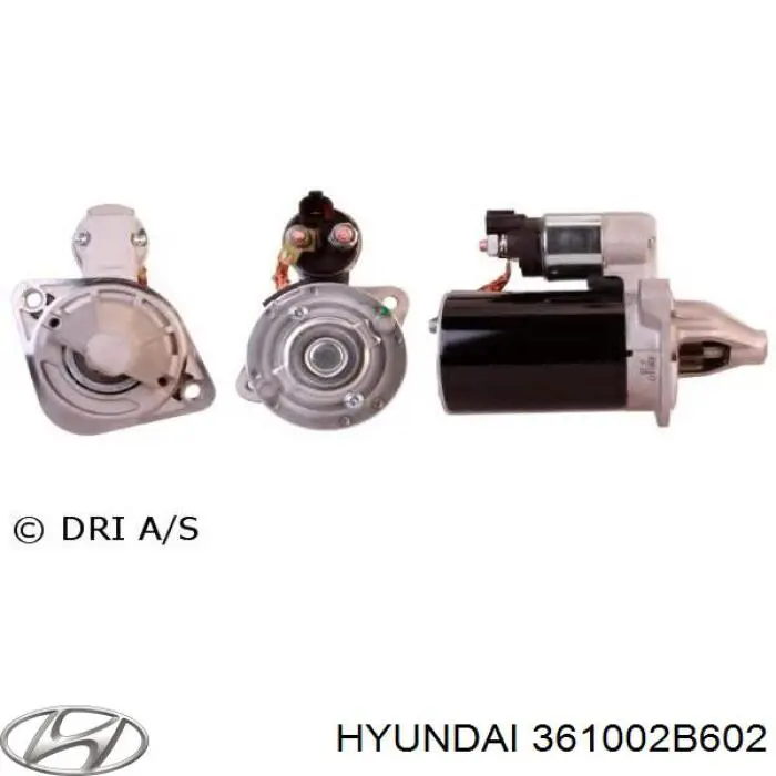361002B602 Hyundai/Kia стартер