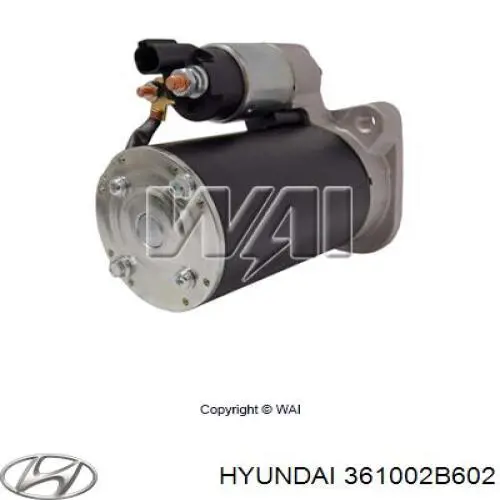 Купить 361002B602 Hyundai/Kia Стартер