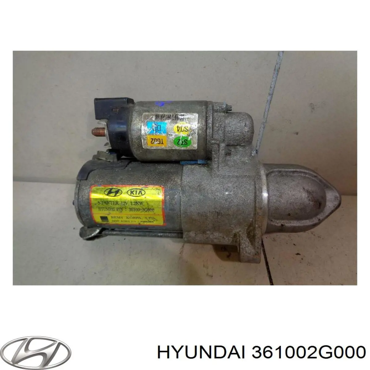 361002G000 Hyundai/Kia Стартер автомобиля