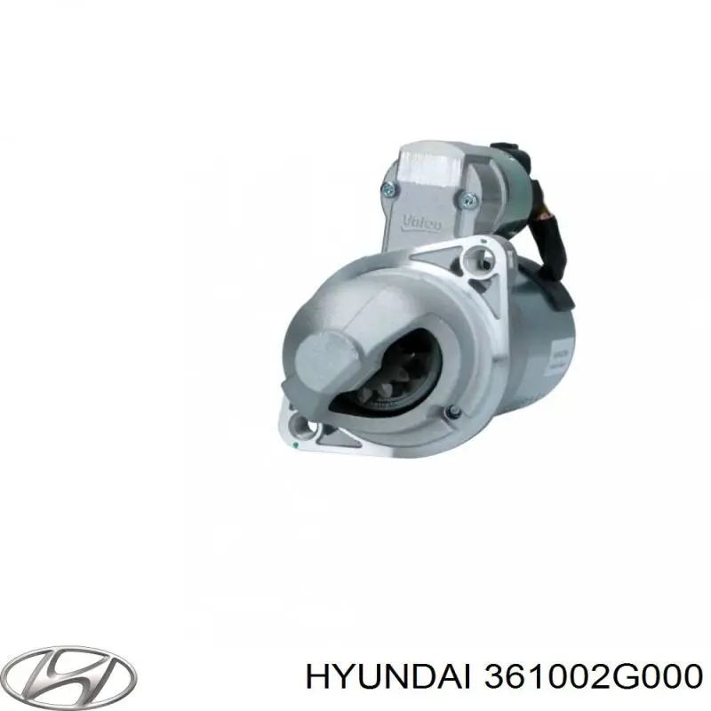 Стартер двигателя Hyundai/Kia 361002G000