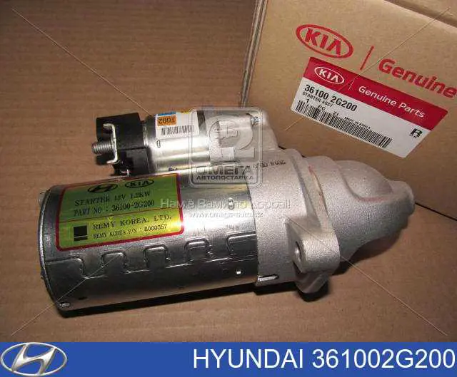 361002G200 Hyundai/Kia motor de arranco