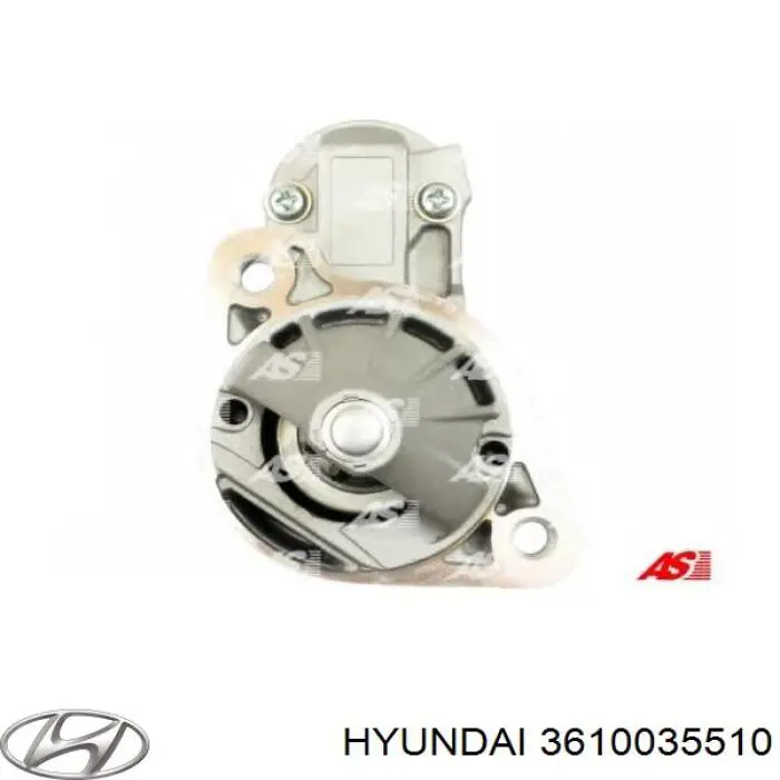 3610035510 Hyundai/Kia стартер