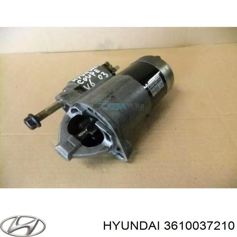 Стартер 3610037210 Hyundai/Kia
