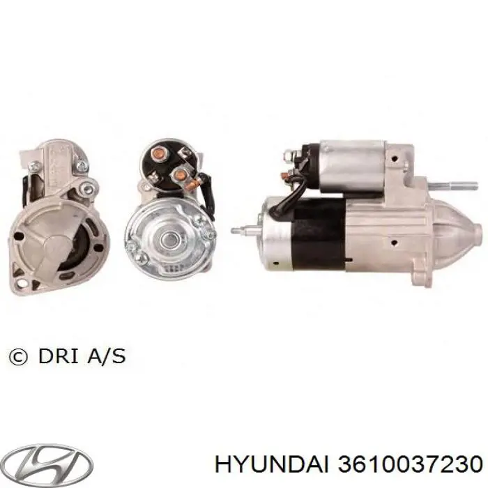 Купить 3610037230 Hyundai/Kia Стартер