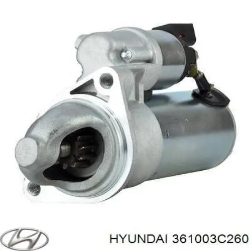 Стартер Hyundai/Kia 361003C260 цена, от 76.19 USD