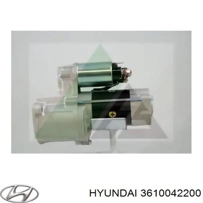 Стартер 3610042200 Hyundai/Kia