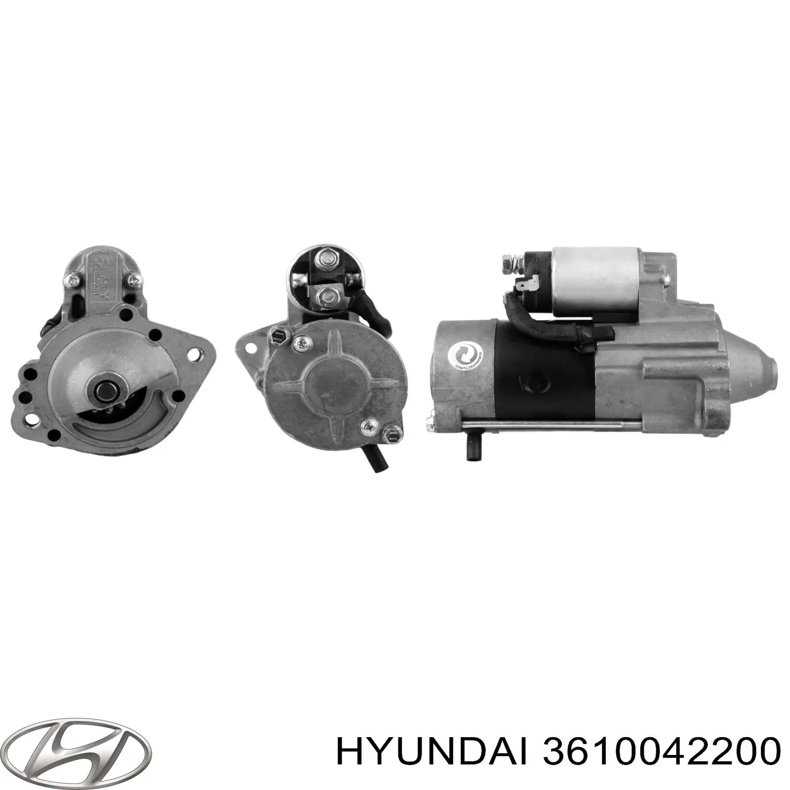 3610042200 Hyundai/Kia Стартер автомобиля