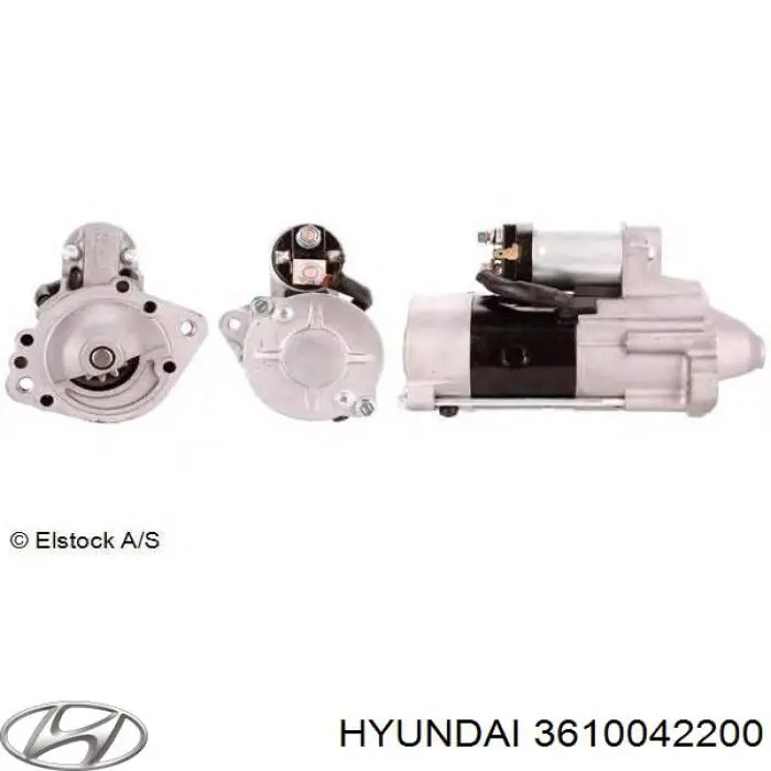 Стартер Hyundai/Kia 3610042200 цена, от 93.02 USD
