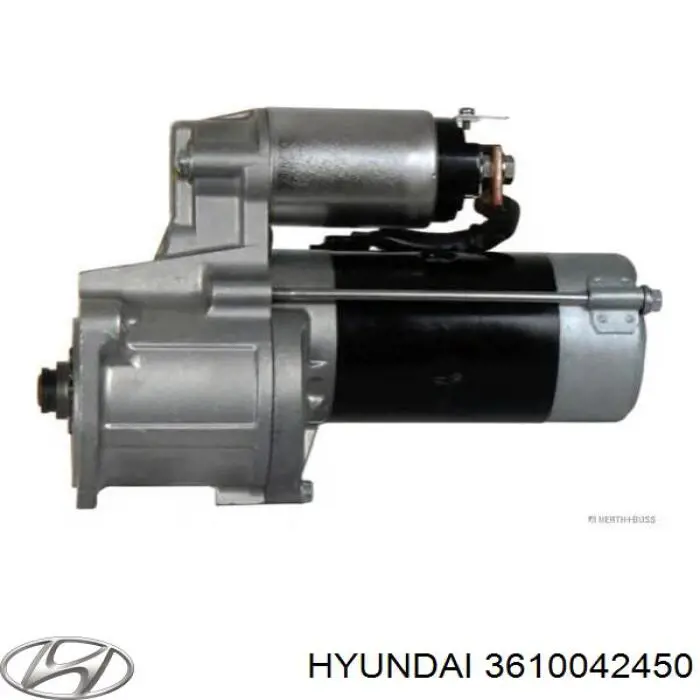 Стартер 3610042450 Hyundai/Kia