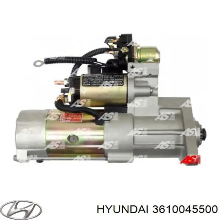 Стартер Hyundai/Kia 3610045500 цена, от 159.05 USD