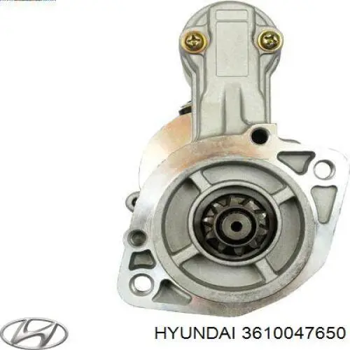 Стартер 3610047650 Hyundai/Kia