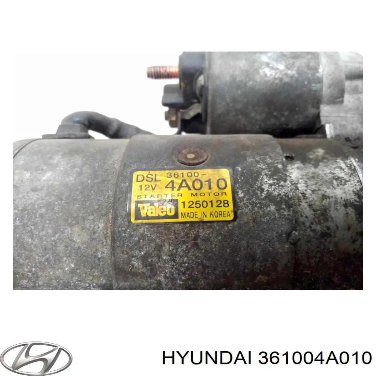 Стартер двигателя Hyundai/Kia 361004A010