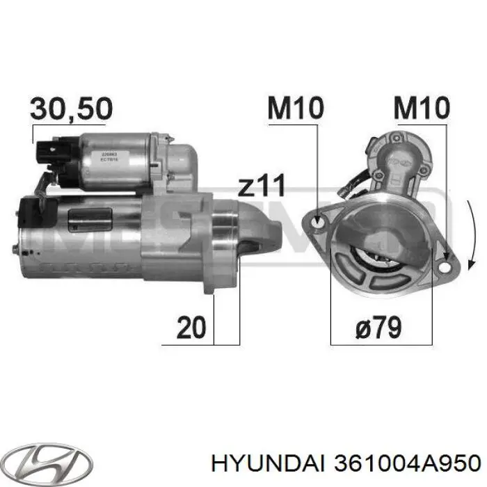 361004A950 Hyundai/Kia 