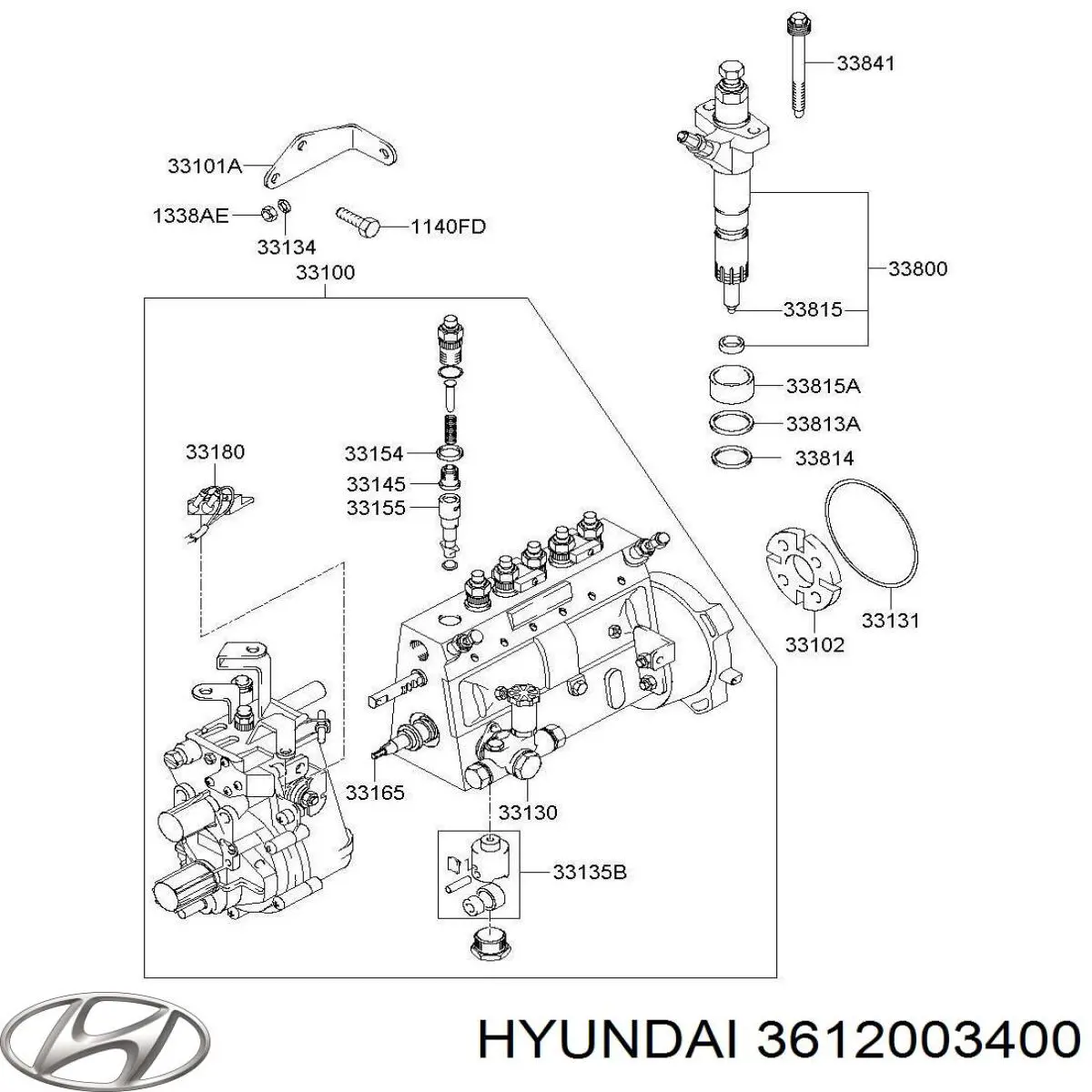 Купить 3612003402 Hyundai/Kia Тяговое реле