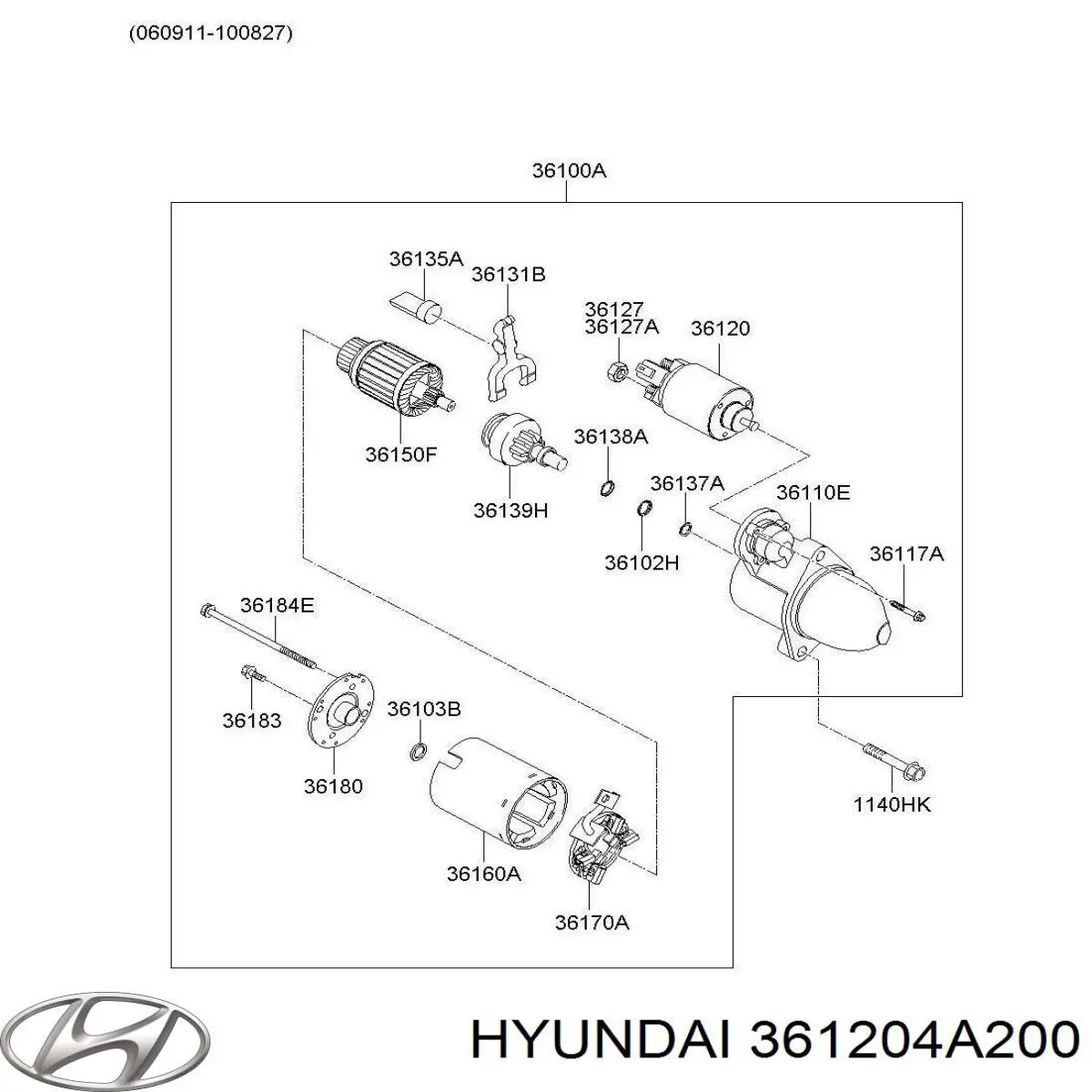  361204A200 Hyundai/Kia
