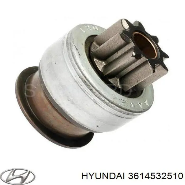 Bendix, motor de arranque 3614532510 Hyundai/Kia