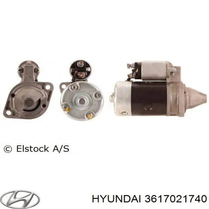 Щеткодержатель стартера Hyundai/Kia 3617021740