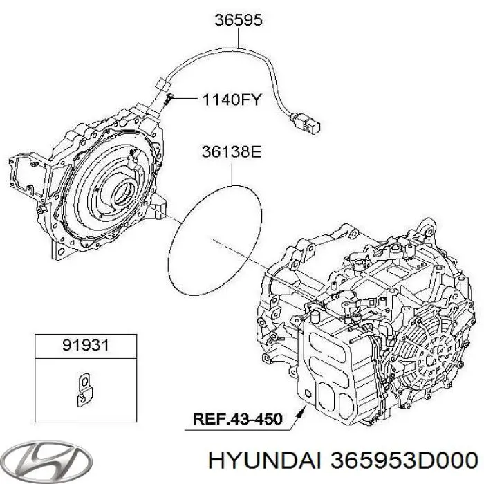 365953D000 Hyundai/Kia 