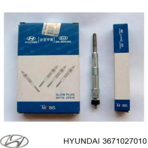 Свечи накала Hyundai/Kia 3671027010 цена, от 497.15 UAH