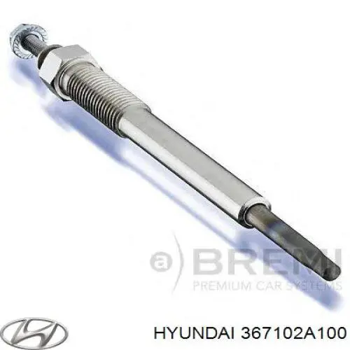 Свечи накала 367102A100 Hyundai/Kia