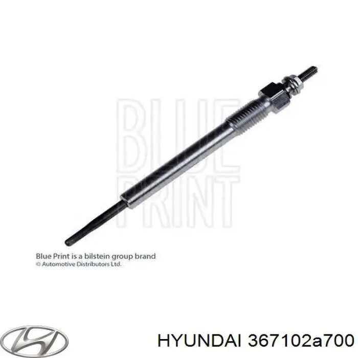 Свеча накала Hyundai/Kia 367102A700