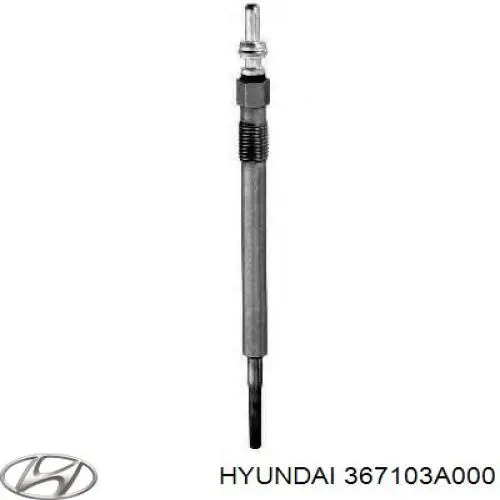 Свеча накала Hyundai/Kia 367103A000