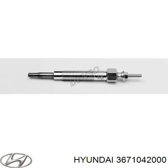 Свеча накала Hyundai/Kia 3671042000