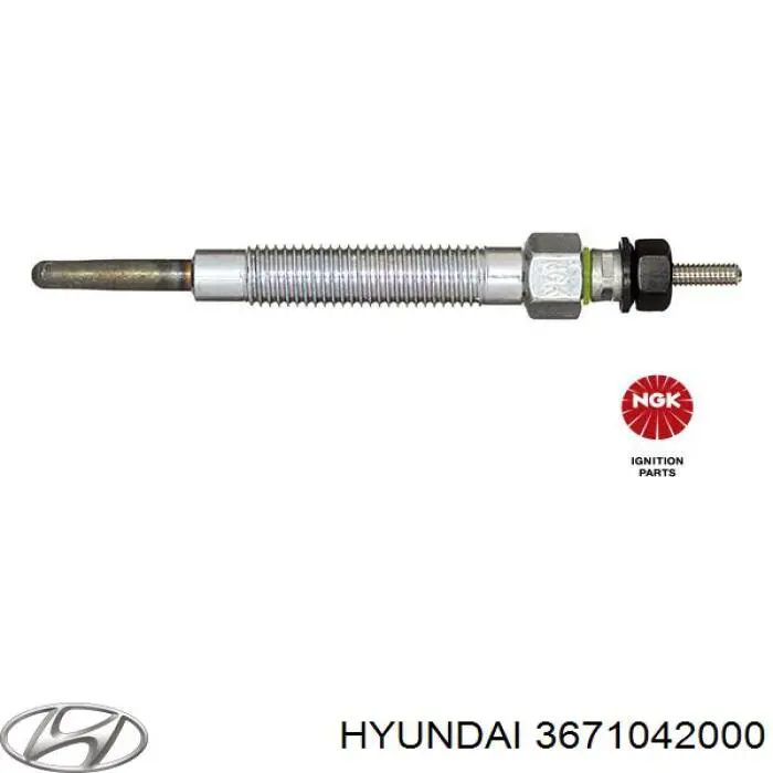 Свечи накала 3671042000 Hyundai/Kia