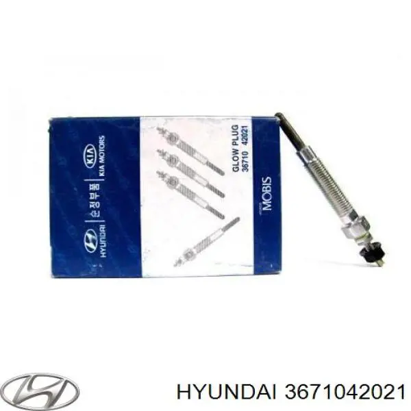 Свечи накала Hyundai/Kia 3671042021 цена, от 9.24 USD