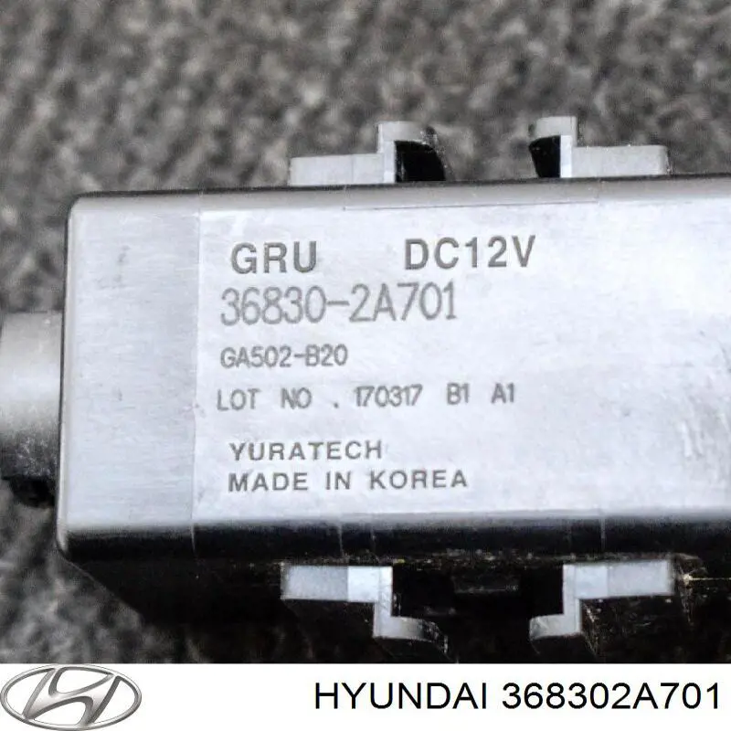  Hyundai/Kia 368302A701 цена, от 105.70 USD