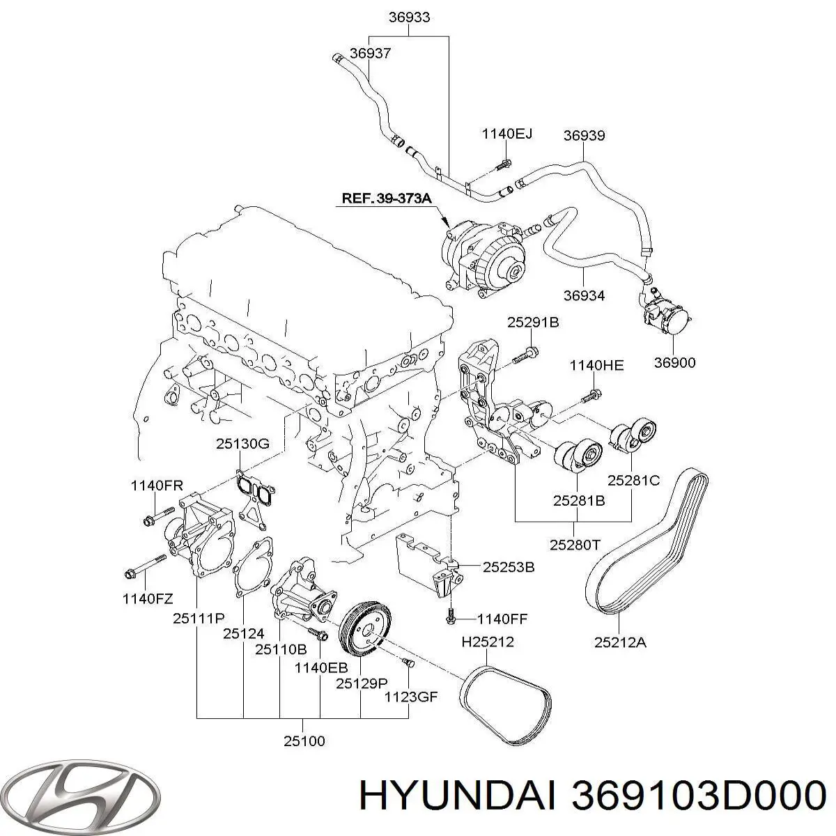 369103D000 Hyundai/Kia 