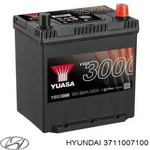 Аккумулятор Hyundai/Kia 3711007100