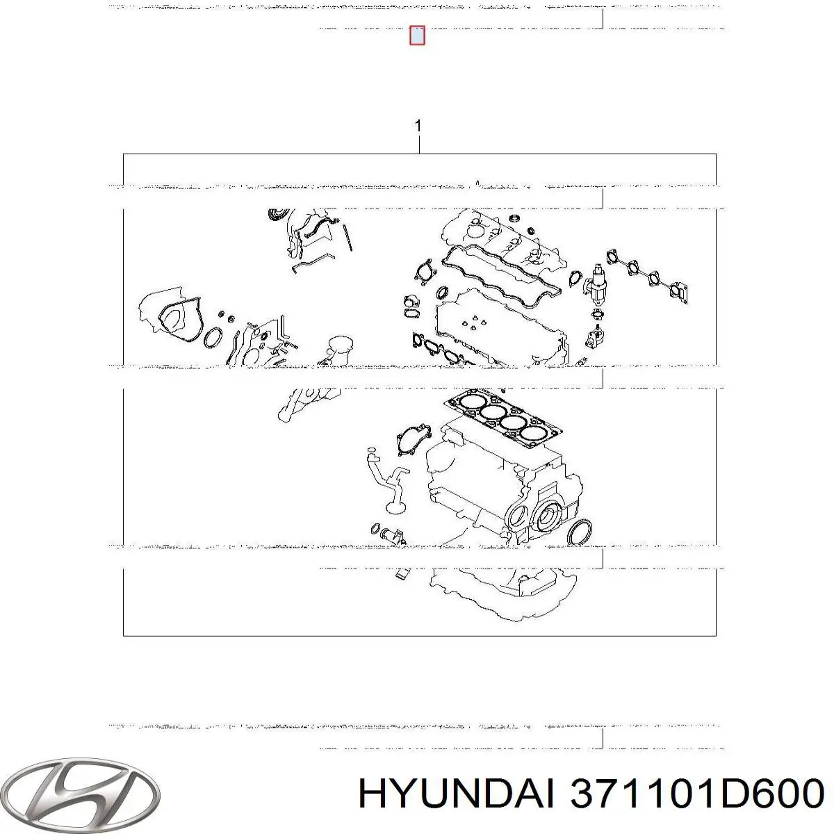 371101D600 Hyundai/Kia Аккумуляторная батарея