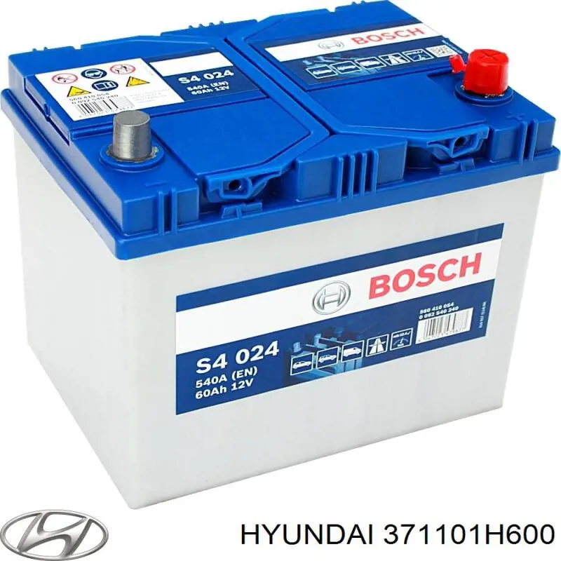 Аккумулятор 371101H600 Hyundai/Kia