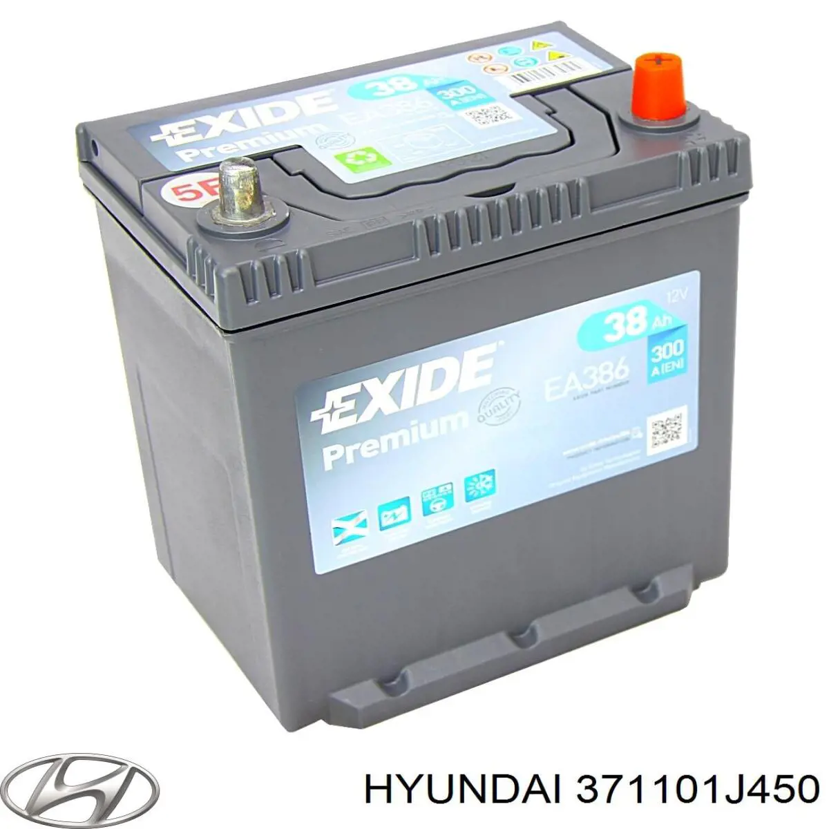 Аккумулятор Hyundai/Kia 371101J450